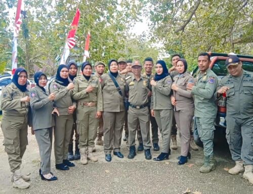 Satpol PP Kawal Rapat Paripurna DPRD dalam Rangka Memperingati HUT ke-11 Kabupaten Muna Barat